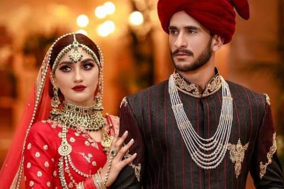 Pakistan Cricketer pace Bowler Hassan Ali ties the knot with Indian girl Shamia Arzoo in Dubai.