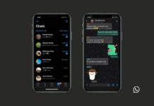 whatsapp dark mode theme