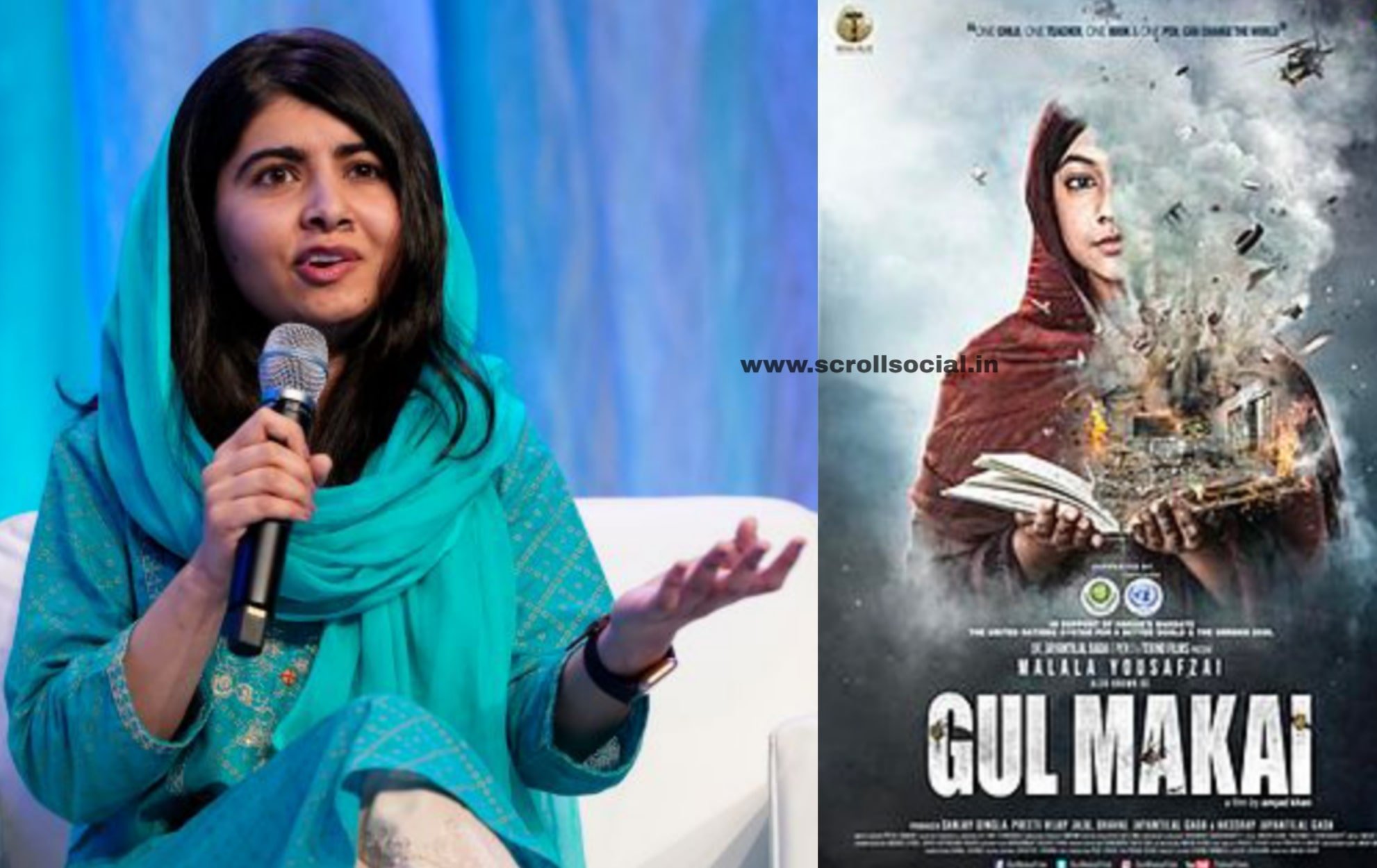 Malala Yousafzai Life Story a Biopic Malala Yousafzai movie named Gul Makai
