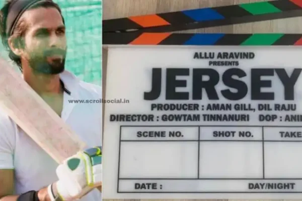 Shahid Kapoor in a Role of Cricketer, Jersey Telugu Remake Movie Jersey