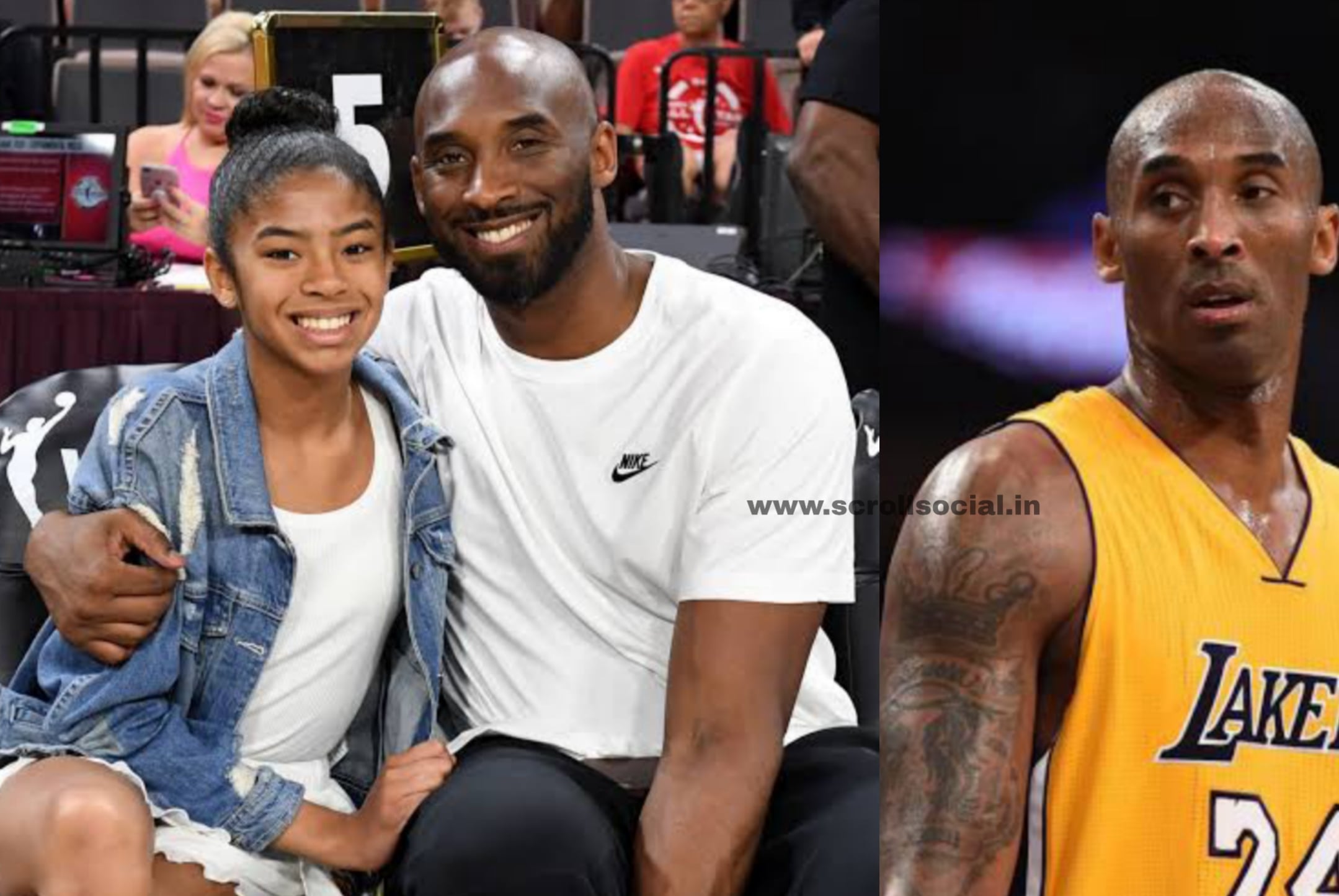 Kobe Bryant NBA player and his daughter Gianna Bryant Died in a Helicopter Crash Kobe Bryant age was just 41