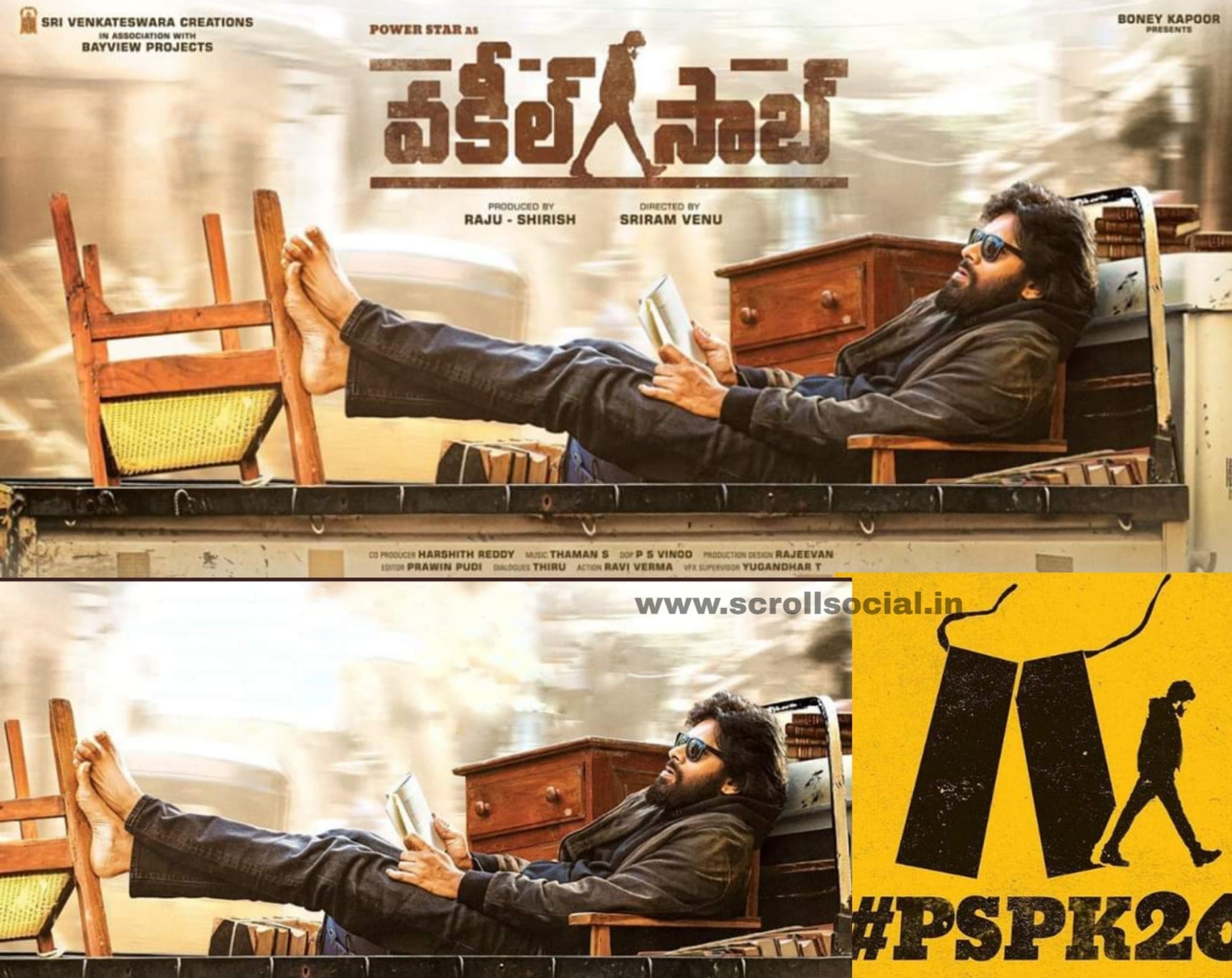 Pawan Kalyan’s Movie Vakeel Saab release date, Cast, Director and Producer