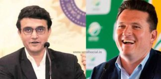 Sourav Ganguly and Graeme Smith