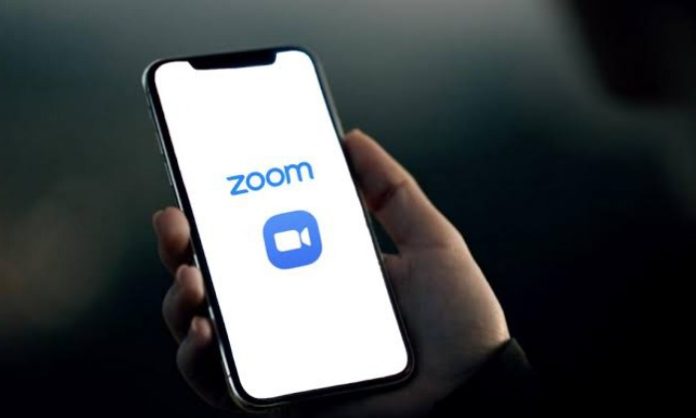 Zoom app in China