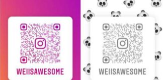 Instagram QR code scanner