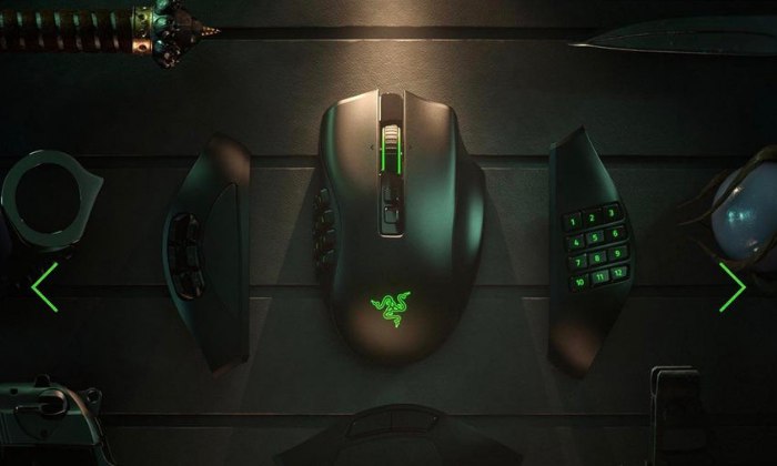 Naga Pro, razer’s wireless gaming mouse with 12 buttons