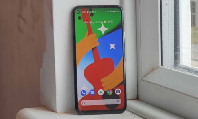 Pixel 4a mobile in India