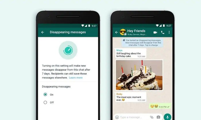 WhatsApp Disappearing Messages feature is now available in India