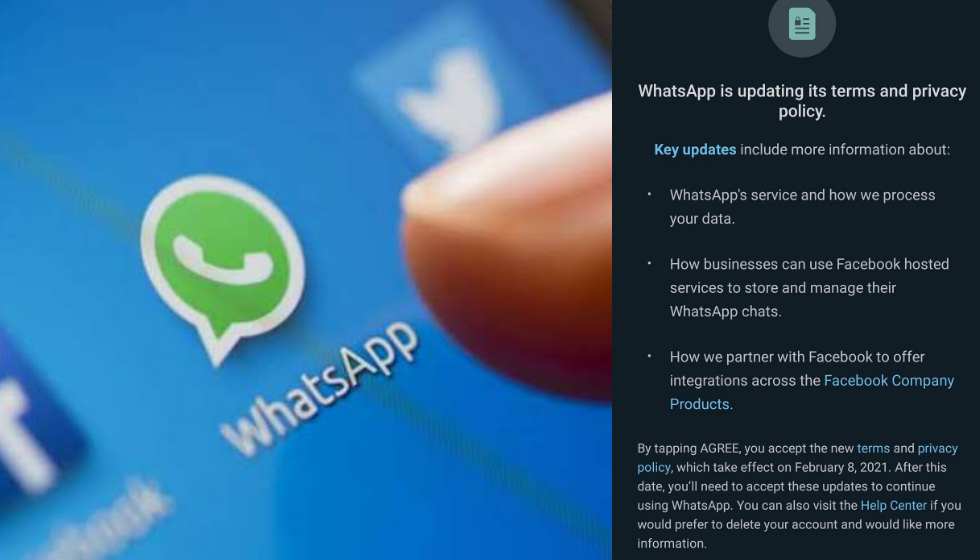 WhatsApp Privacy Policy, terms of service to continue using WhatsApp