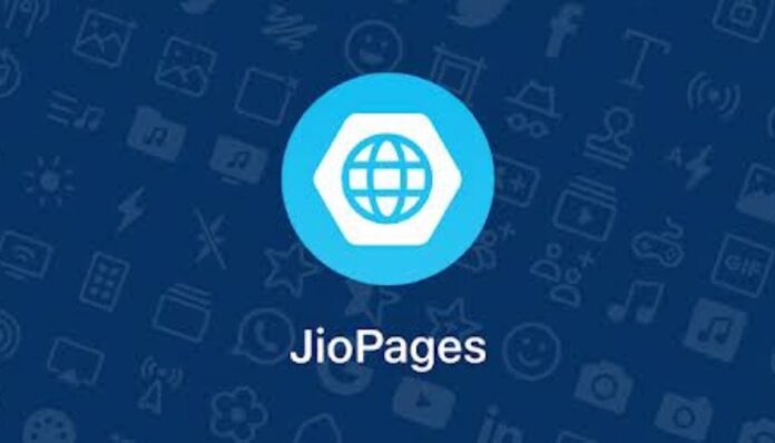 JioPages browser