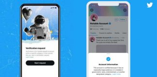 Twitter verification program