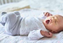 baby's yawn